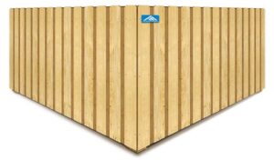 Photo of the Triangle wood fence