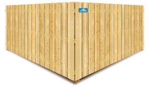 Photo of the Triangle wood fence