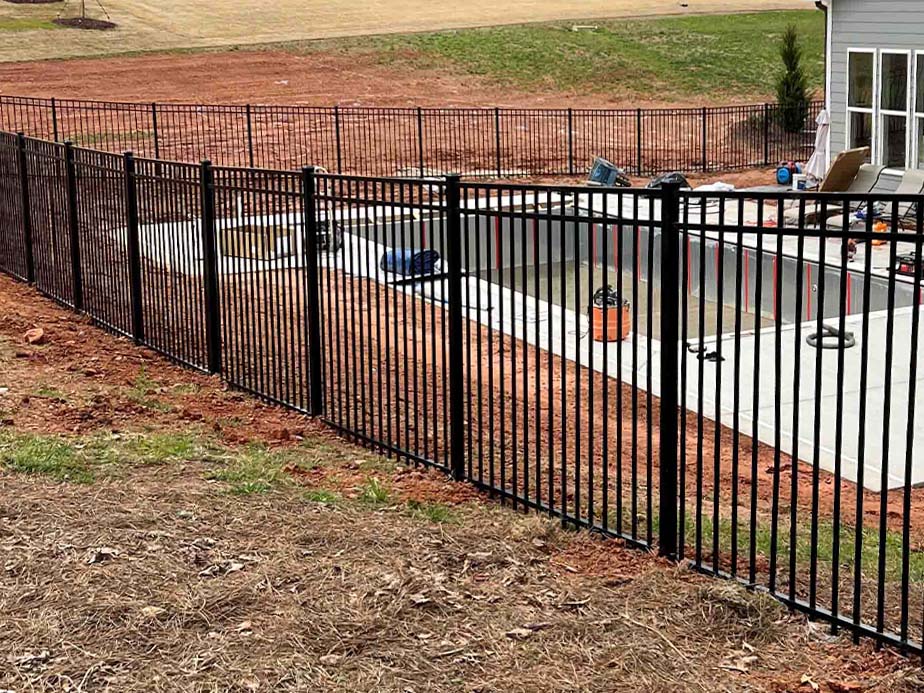 Aluminum pool fencing in Youngsville North Carolina