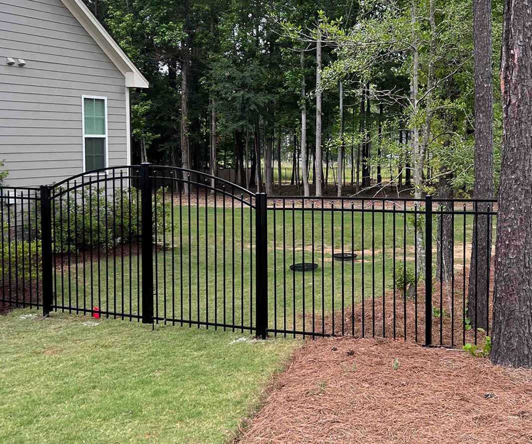 Ornamental iron fence contractor in the Youngsville North Carolina area.