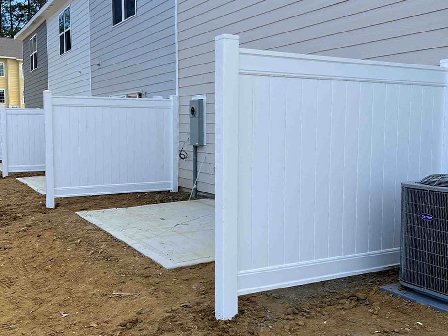 Commercial Vinyl Fence Company In Youngsville North Carolina