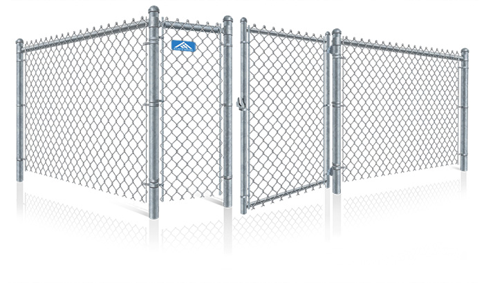Residential chain link gate contractor in the Youngsville North Carolina area.